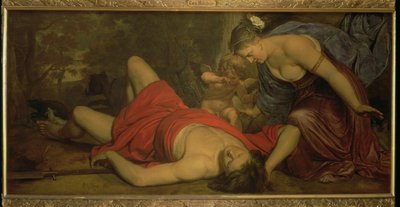 Venere piange la morte di Adone da Cornelius Holsteyn