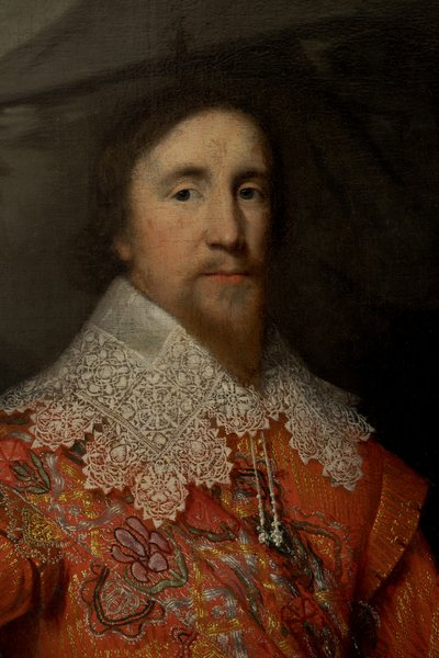 Sir Nicolas Crisp 1° Bt. (c. 1599-1666) da Cornelius I (attr.to) Johnson