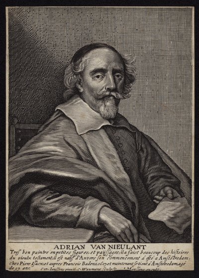 Adriaen van Nieulandt il Giovane da Cornelius Janssen van Ceulen
