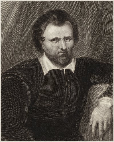 Ben Jonson da Cornelius Janssen van Ceulen