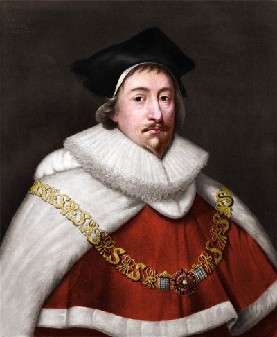 Sir Edward Coke, XVI secolo, 1904 da Cornelius Janssen van Ceulen