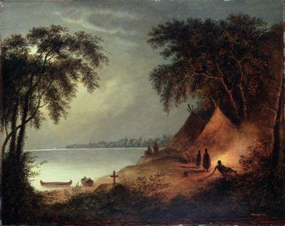 Sepoltura indiana da Cornelius Krieghoff
