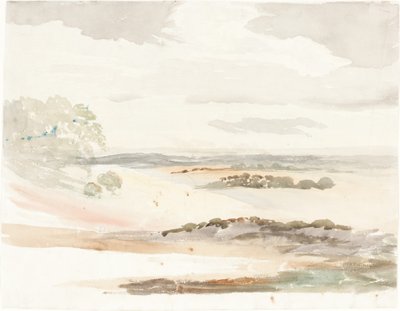 Una vista estesa nello Shropshire da Cornelius Varley