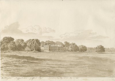 Chillington Hall da Cornelius Varley