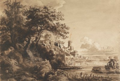 Paesaggio con Castello da Cornelius Varley