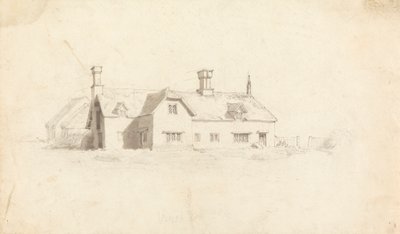Vista di una Casa da Cornelius Varley