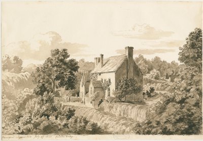 Woodford - Cottages da Cornelius Varley