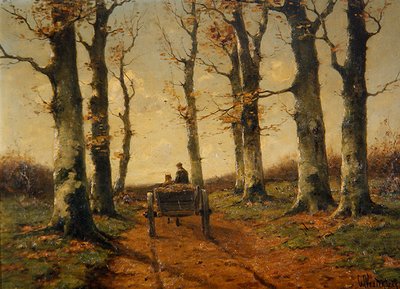 Una strada di campagna, c.1880 da Cornelius Westerbeek Jrn.