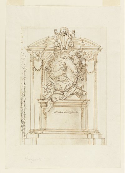 Progetto per un monumento da Corrado Giaquinto