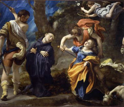 Martirio dei santi Placido, Flavia Domitilla, Eutichio e Vittorino, 1525 da Correggio