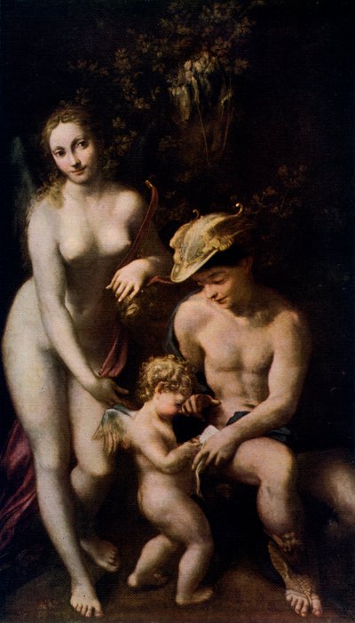Venere con Mercurio e Cupido La Scuola dell
