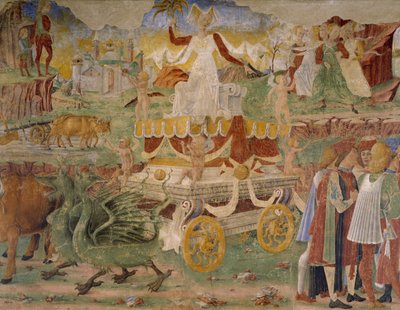 Trionfo di Cerere, (dettaglio) da Cosimo (attr. to) Tura