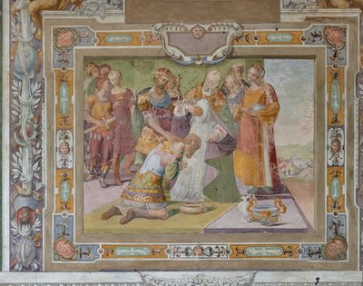 Il ciclo delle Gesta di Goffredo di Buglione alla presa di Gerusalemme, 1589-94 circa (affresco) da Cosimo Daddi