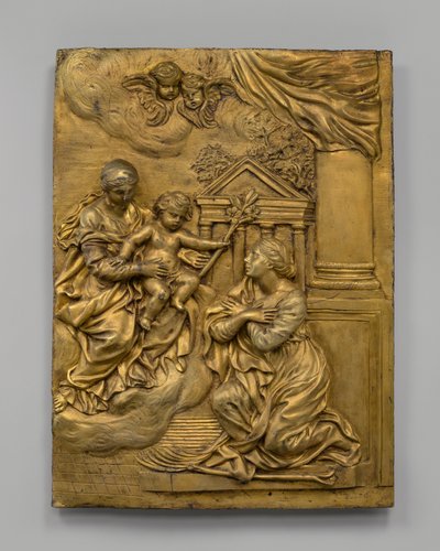 La Vergine e il Bambino appaiono a Santa Martina, c. 1650 da Cosimo Fancelli