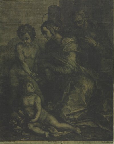 La Sacra Famiglia con San Giovanni da Cosimo Mogalli