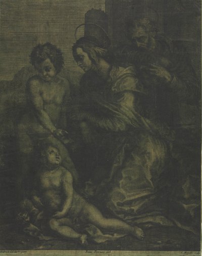 La Sacra Famiglia con San Giovanni da Cosimo Mogalli
