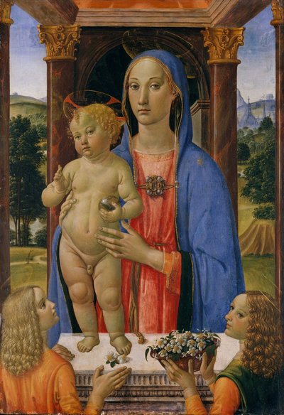 Madonna col Bambino e angeli da Cosimo Rosselli