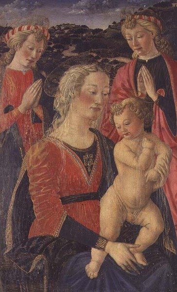 Madonna con Bambino e due angeli da Cosimo Rosselli
