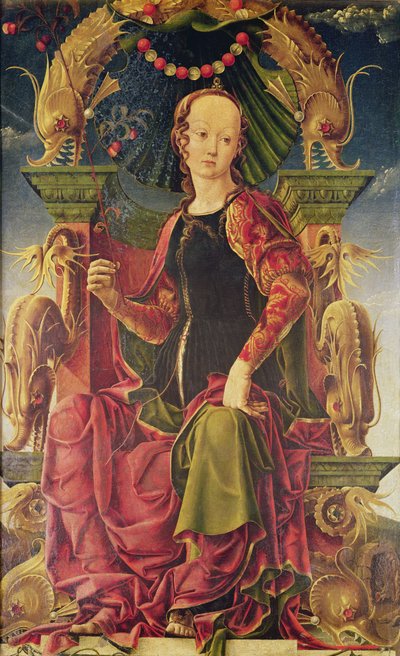 Una Musa, c.1455-60 da Cosimo Tura