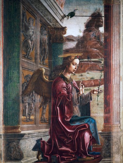 Angelo, dettaglio dall