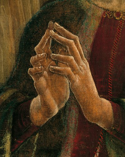 Annunciazione (dettaglio) da Cosimo Tura