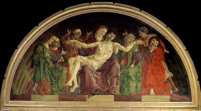 La pietà da Cosimo Tura