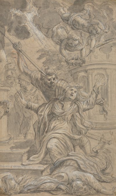 Martirio di due sante, 1625-1704 da Cosimo Ulivelli