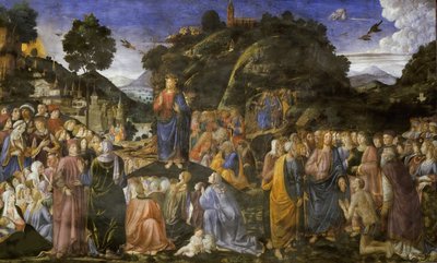 Il sermone della montagna da Cosimo di Lorenzo Rosselli