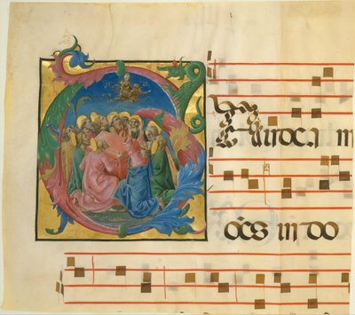 Manoscritto miniato con l