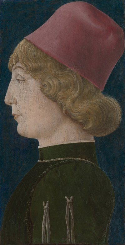 Ritratto di un giovane uomo da Cosmè Tura