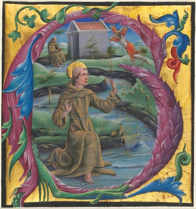 San Francesco riceve le stimmate da Cosmè Tura