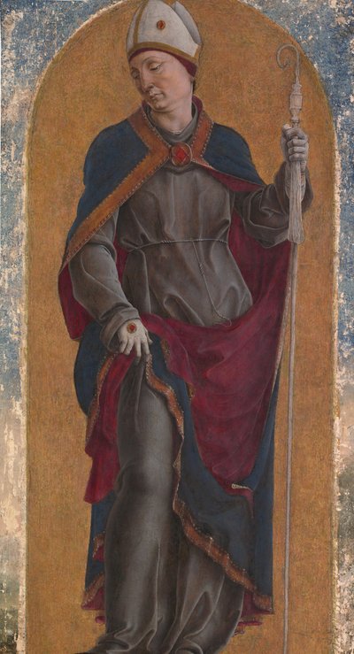 San Luigi di Tolosa, 1484 da Cosmè Tura