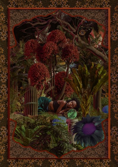 Giardino fantastico della donna addormentata da CosmoZach