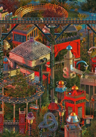 Una città fantastica e stravagante da CosmoZach