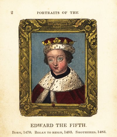 Ritratto di Re Edoardo V, Edoardo V d