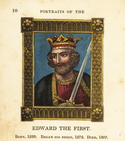 Ritratto di Re Edoardo I, Re Edoardo I d