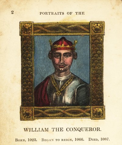 Ritratto di Re Guglielmo I il Conquistatore, d