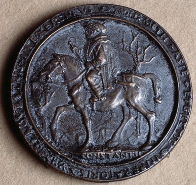 Maometto II il Conquistatore (medaglia di bronzo) da Costanzo da Ferrara