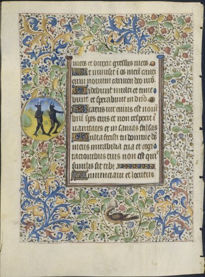 Foglio da un libro d