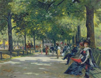 Hyde Park, Londra da Count Girolamo Pieri Nerli