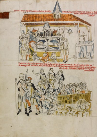 La Vita della Beata Edvige da Court workshop of Duke Ludwig I of Liegnitz and Brieg
