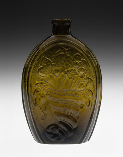 Fiaschetta figurata da Coventry Glass Works