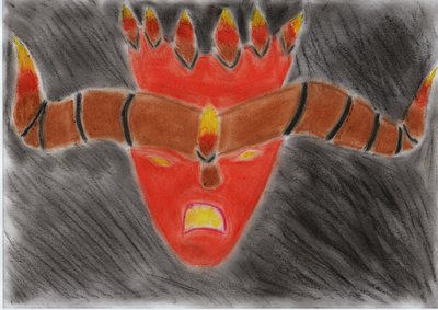 Mostro di fuoco da Crazy Artist