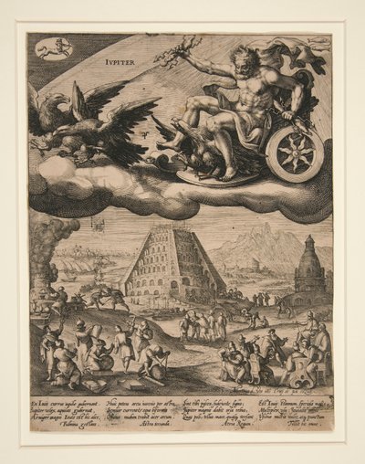 Giove, dalla serie Sette Pianeti da Crispijn de Passe the Elder