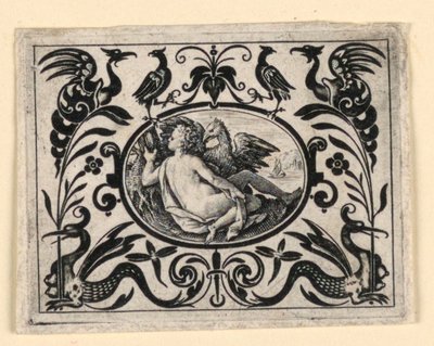 Senso della Vista, tavola da Quinque sensum typi in usum aurifabroru exarati da Crispijn de Passe the Elder