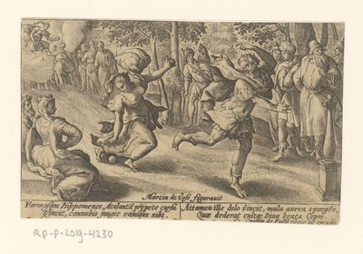 Atalanta e Ippomene (Metamorfosi di Ovidio) da Crispijn van de Passe (I)