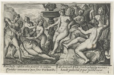 Diana e Callisto da Crispijn van de Passe (I)