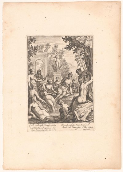 Diana e Callisto da Crispijn van de Passe (I)
