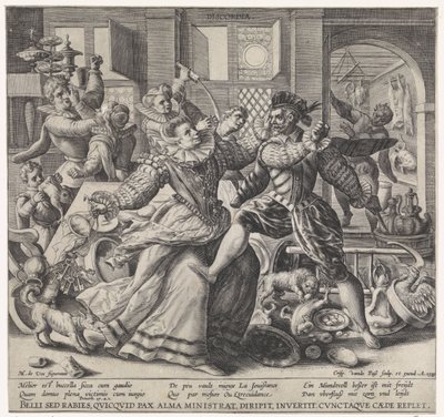 La cattiva gestione domestica da Crispijn van de Passe (I)