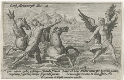 Nettuno che raggiunge Coronis da Crispijn van de Passe (I)